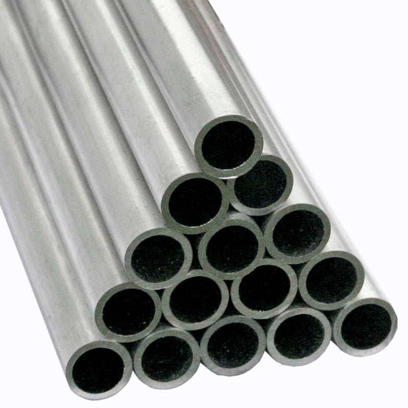 mainframe direct-1ft ALUMINIUM TUBE-pile in studio with white background